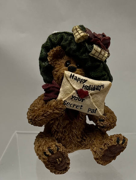 “Secret Pal" Boyd's Bear Ornament