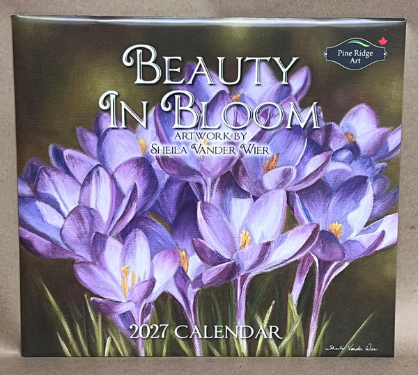 2027 Calendar -Beauty In Bloom