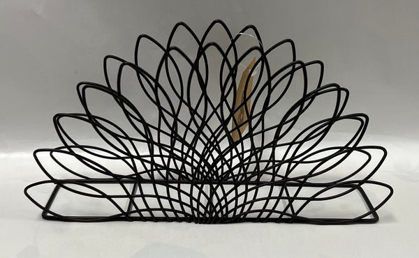 Wire Flower Napkin Holder