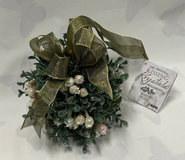 White Pearl- Mistletoe Door Decor