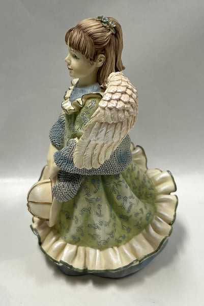 Betty Singer Collection -Angel Holding Fireman's Helmet