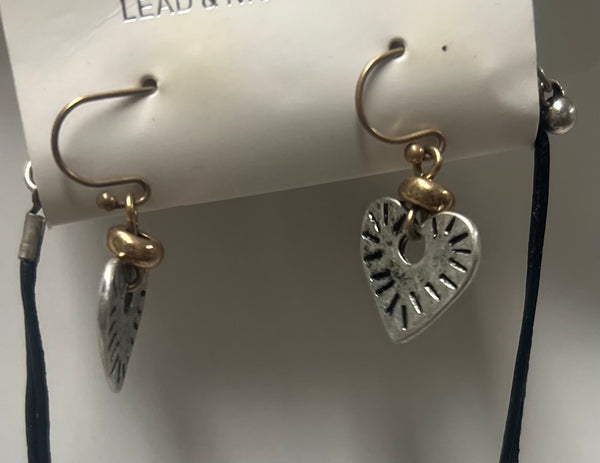 Necklace/ Earring Set -Heart