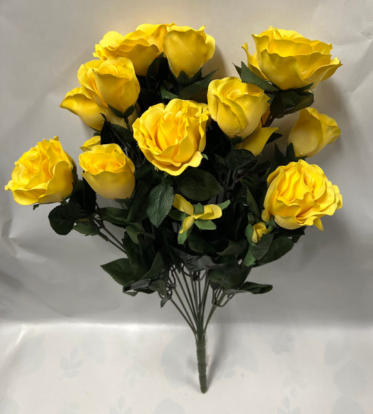 Rose Bush -Yellow