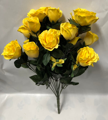 Rose Bush -Yellow