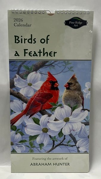 2026 Calendar Birds Of A Feather -Narrow Vertical