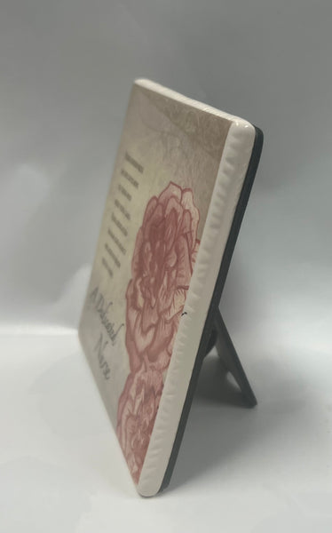Dedicated Nuse Plaque