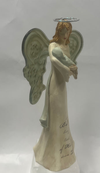 Angel with Baby Figurine