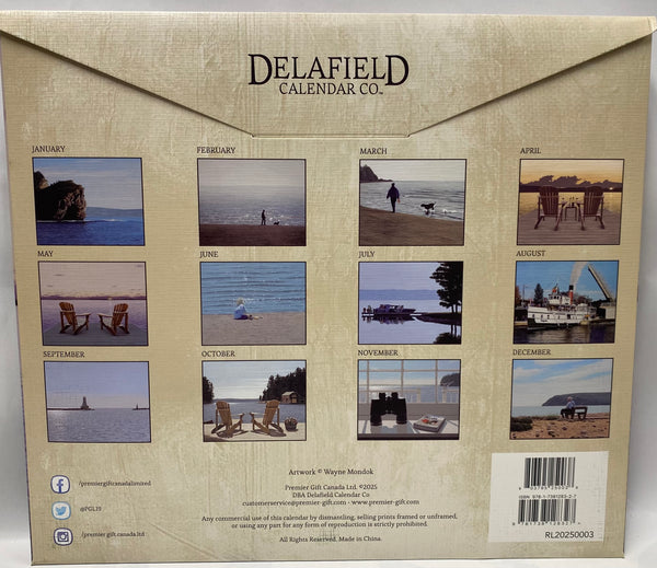 2025 Calendar -At The Water’s Edge