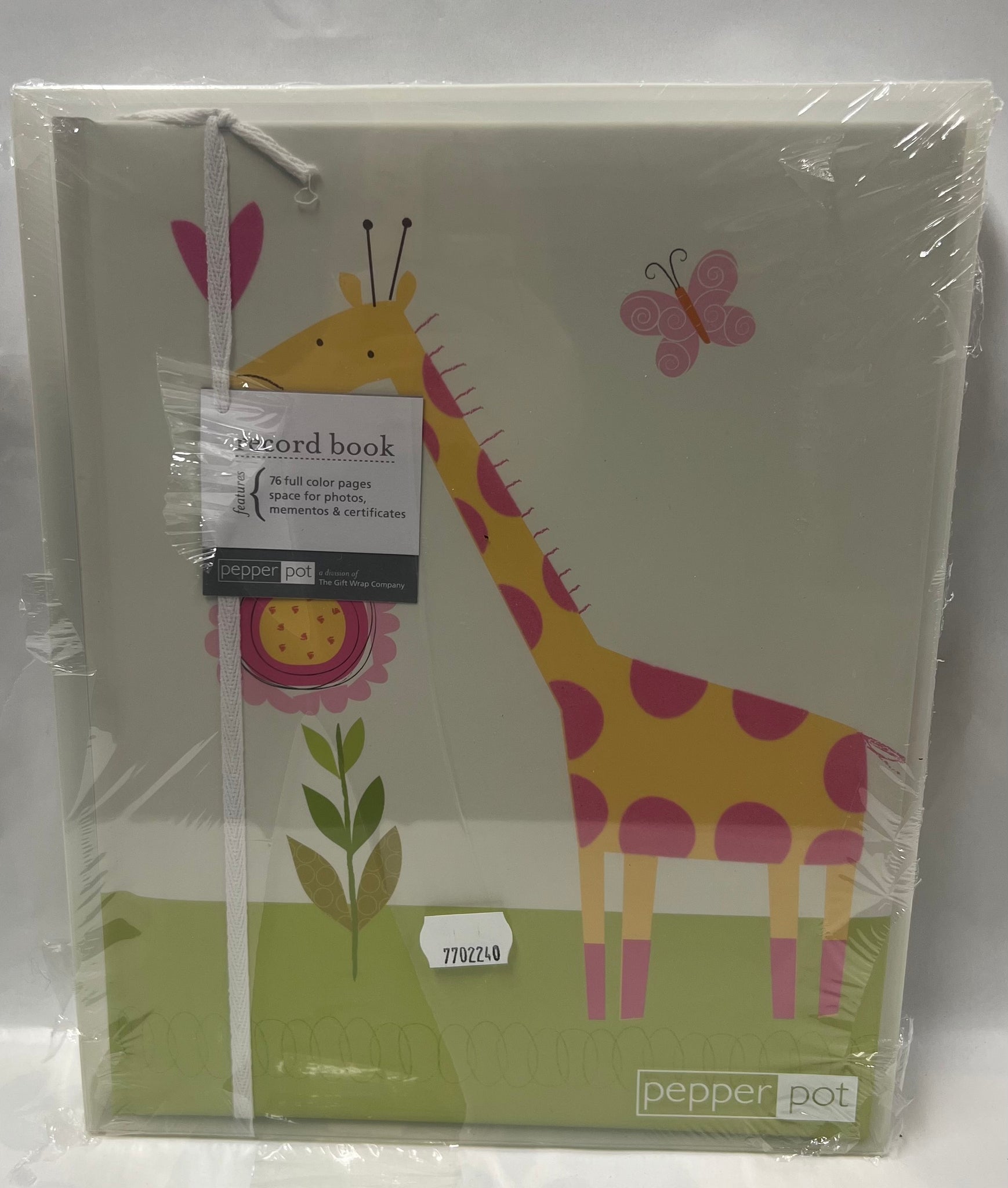 Baby Record Book -Jungle Friends (Girl)