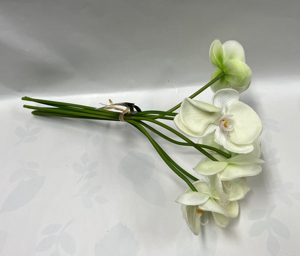 "Feel Real" -Artificial- Phalaenopsis Orchid Bouquet