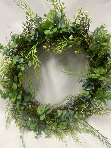 Assorted Greenery Wreath