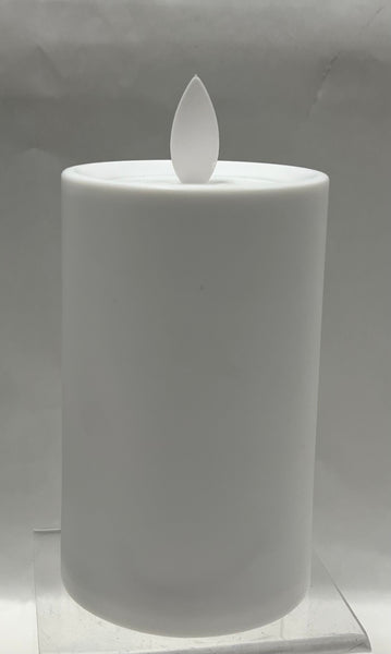 Mirage -Battery Candle -White -Outdoor LED Candle