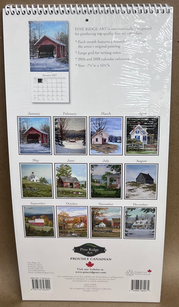 2027 Calendar A Place To Call Home -Narrow Vertical