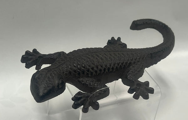 Cast Iron Lizard -Dark Brown