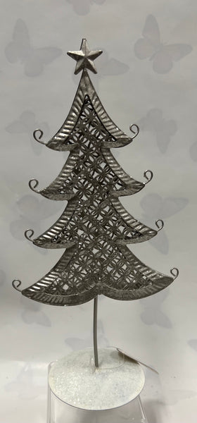 Silver Metal Tree