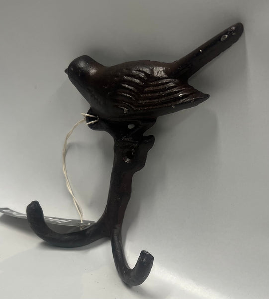 Cast Iron Bird Hook