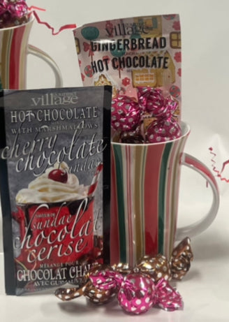 Christmas Mug & Hot Chocolate - Hostess Gift