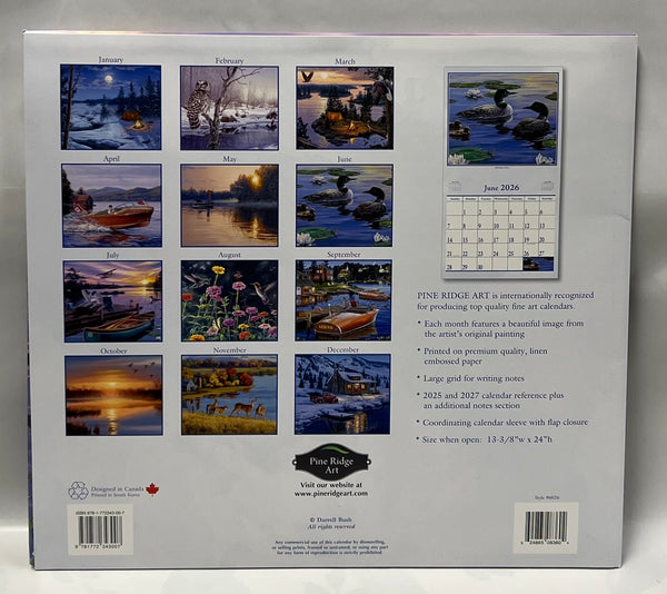 2026 Calendar -Great Outdoors