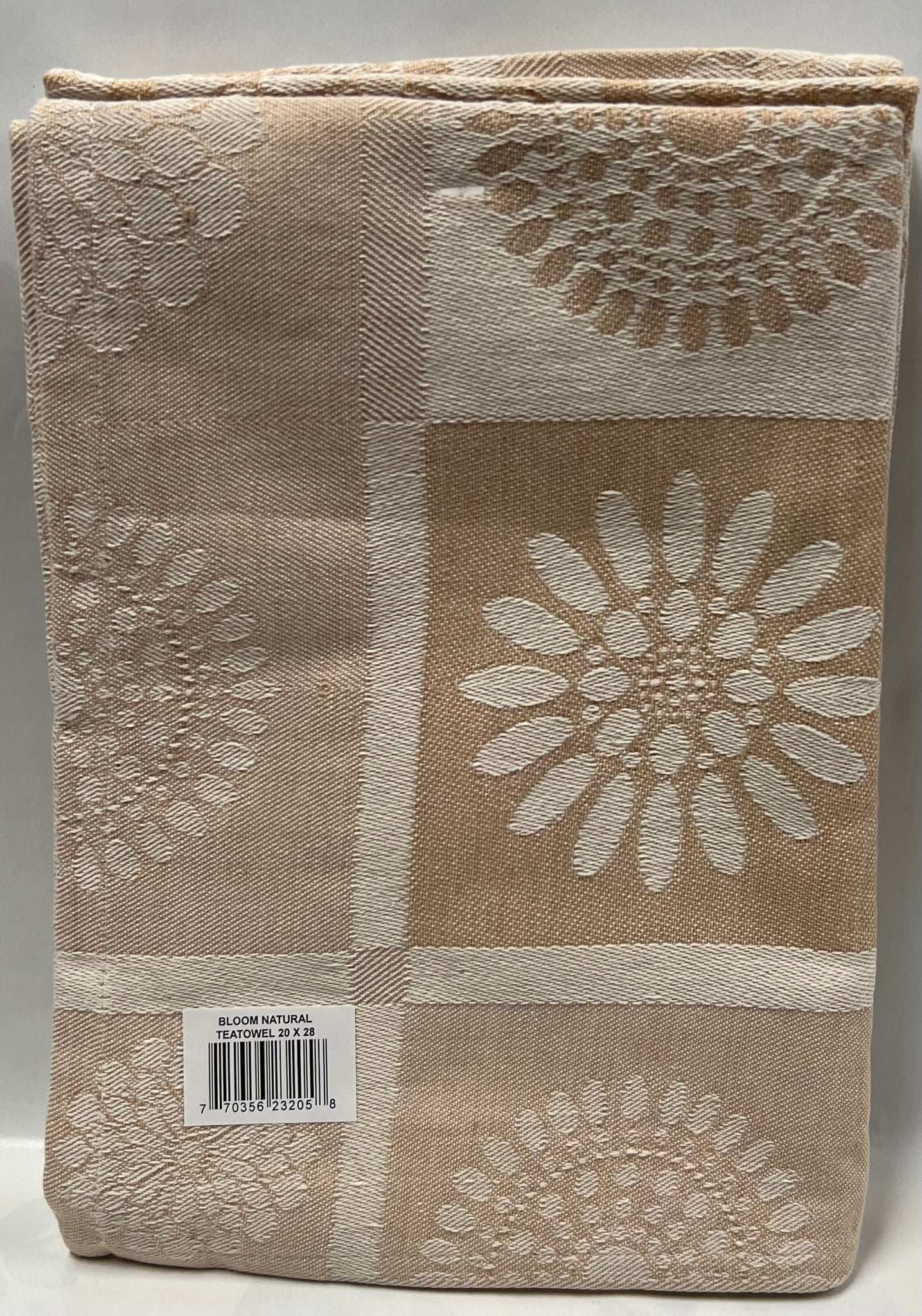 Kitchen Tea Towel -Bloom -Beige