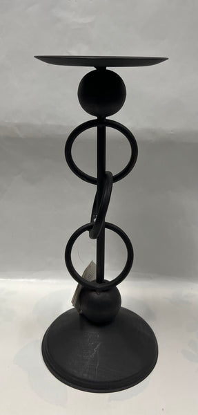Metal Pillar Candle Holder