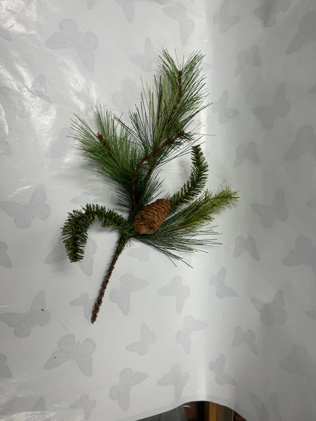 Pine Spray With Cones