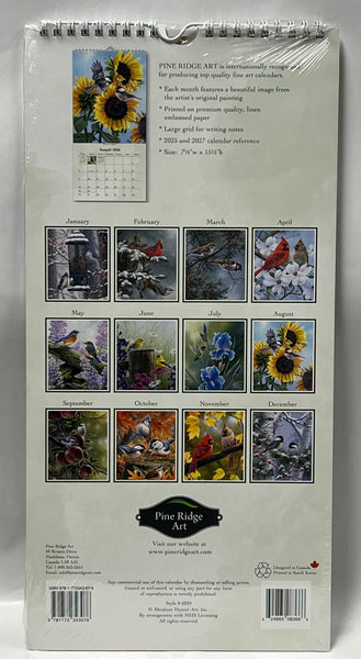 2026 Calendar Birds Of A Feather -Narrow Vertical