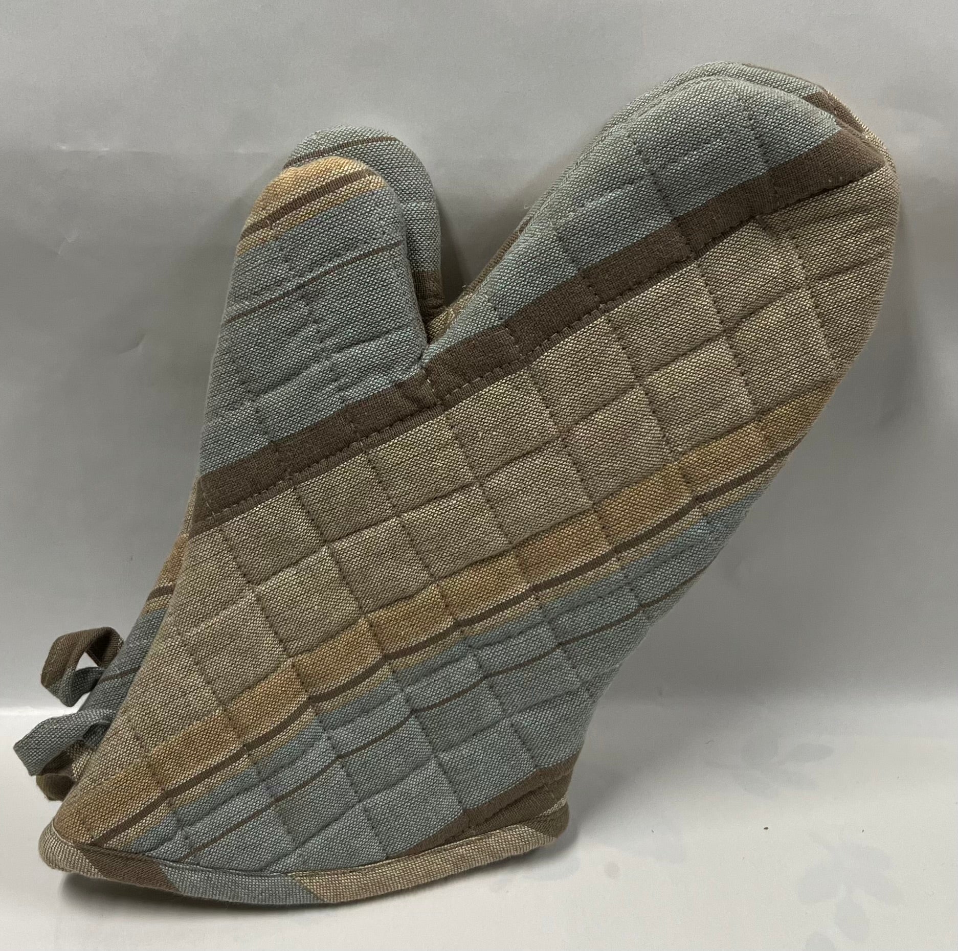Oven Mitts - Stampede Stripe