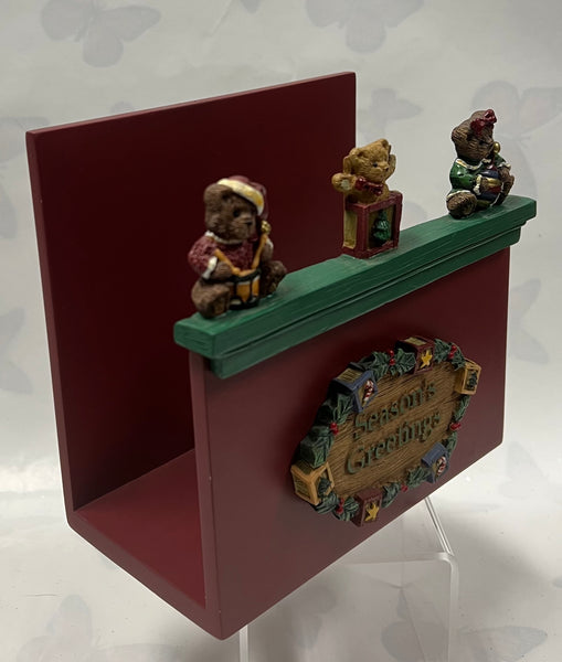 Season Greetings napkin holder