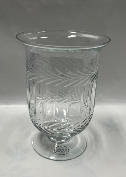 Glass Pedestal Vase / Candle holder