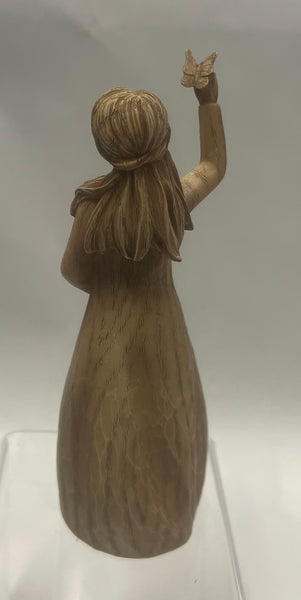 Girl With Butterfly -Family Tree -Betty Singer Collection