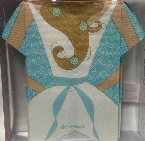 Stand Up Napkins -Bride Blue