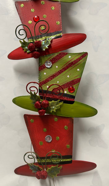 Metal Top Hat Wall Hanger