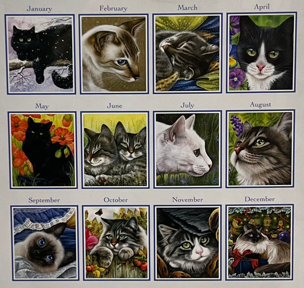2026 Calendar The Cat's Meow -Narrow Vertical