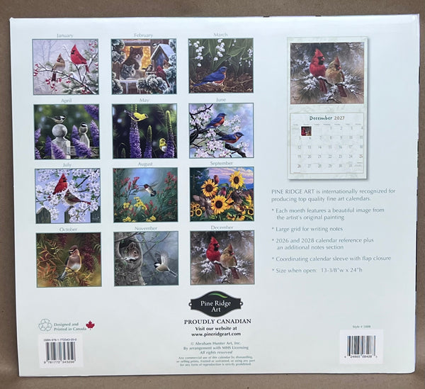 2027 Calendar -Birds Of A Feather