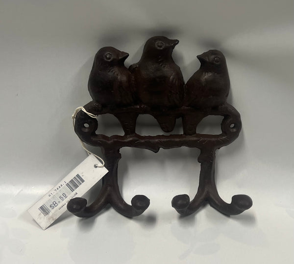 Cast Iron Bird Hooks