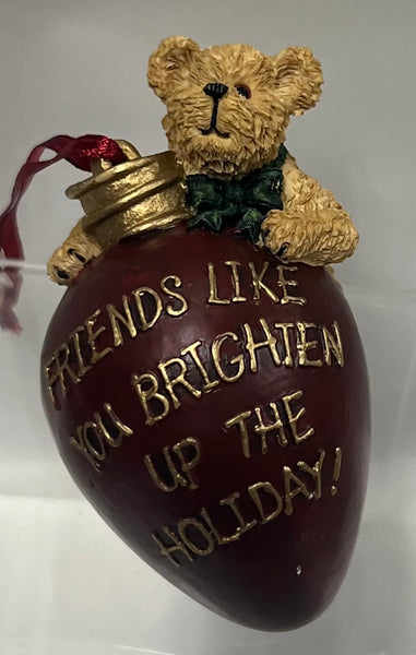 “Friends Like You" Boyd's Bear Ornament
