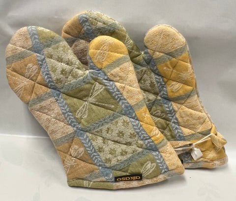 Oven Mitts - Dragonfly