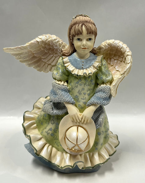 Betty Singer Collection -Angel Holding Fireman's Helmet