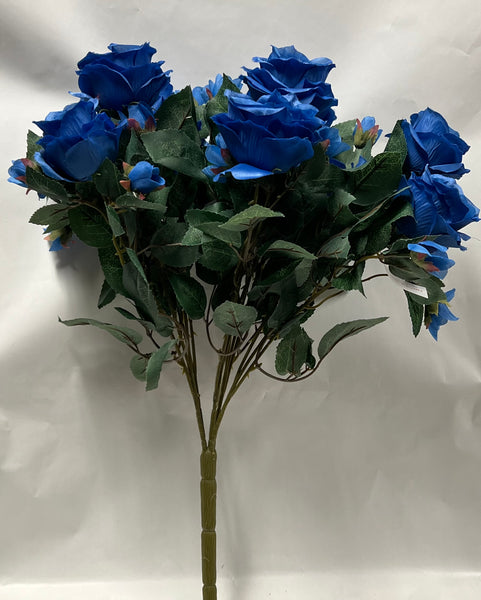 Rose Bush -Royal Blue