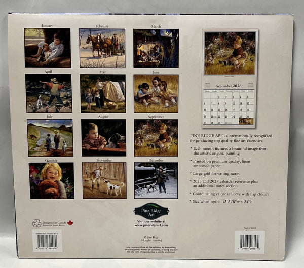 2026 Calendar -Bygone Days