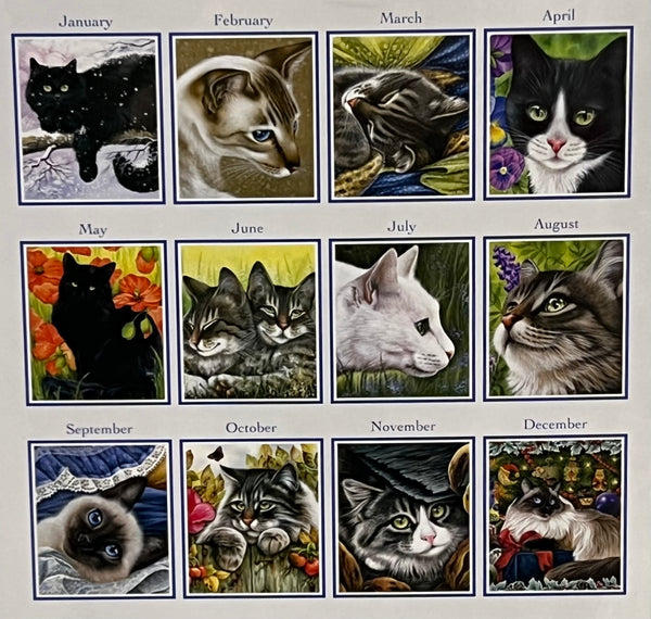 2026 Calendar The Cat's Meow -Narrow Vertical