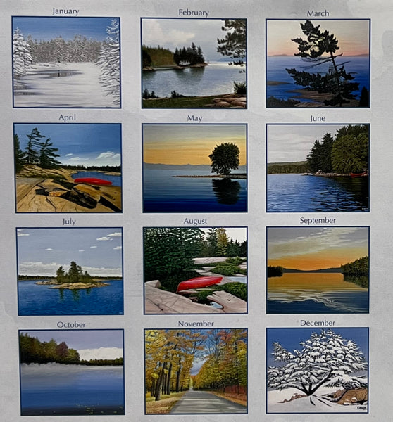 2026 Calendar -Northern Getaway