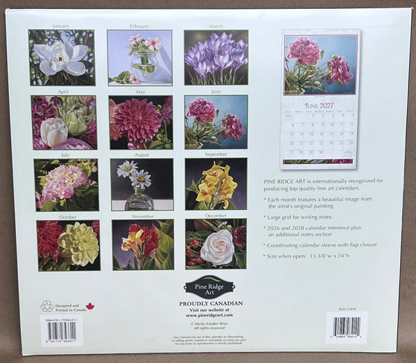 2027 Calendar -Beauty In Bloom