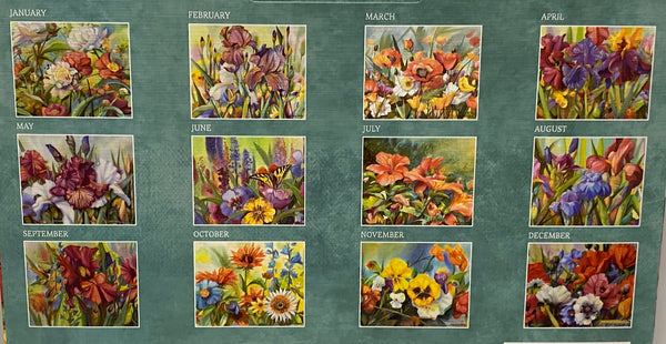 2025 Calendar -Garden Florals