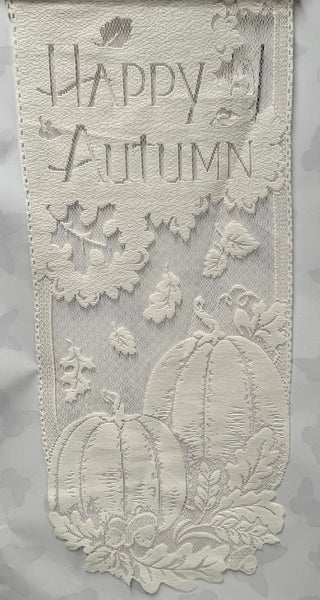Happy Autumn -Lace Wall Hanging