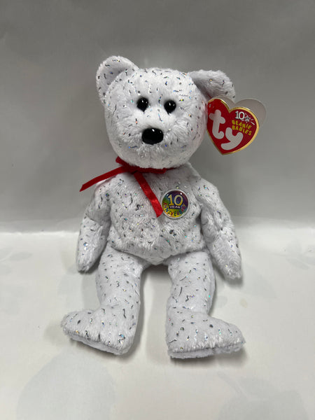 TY Beanie -Decade (White)