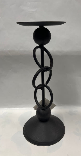 Metal Pillar Candle Holder