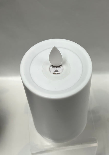 Mirage -Battery Candle -White -Outdoor LED Candle