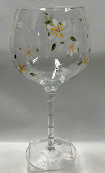 Daisy Wine glass