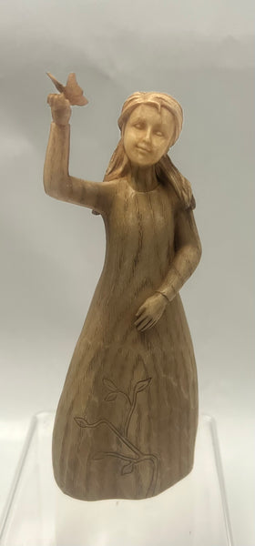 Girl With Butterfly -Family Tree -Betty Singer Collection